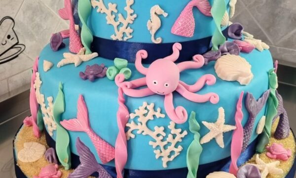 Sea Cake 2.0🌊🐳🐋🐟🐙🦈🐚🦀🦐🦑