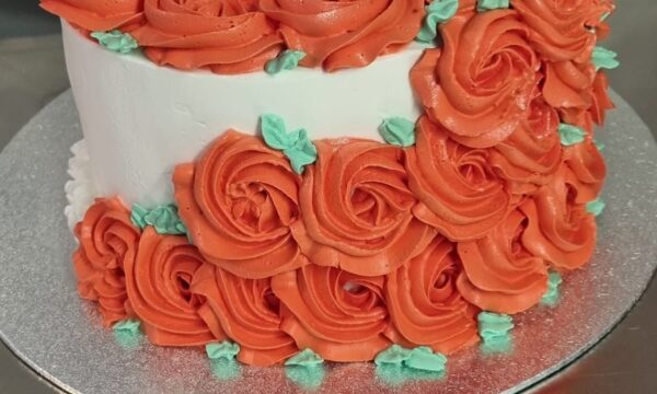 Rose Cake Gluten Free