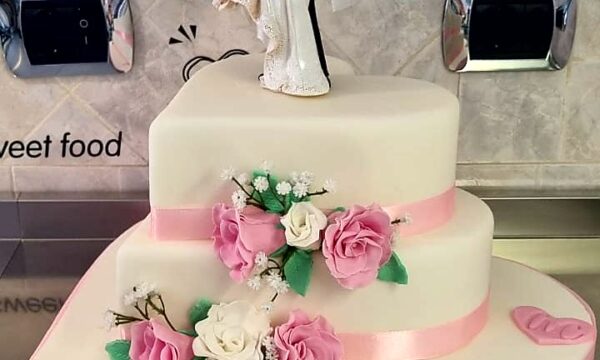 Weddìng Heart Cake