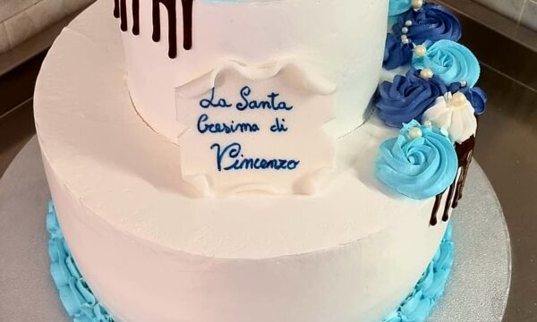 Cresima Vincenzo Cake